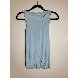 Athleta Tank Top Womens Small Blue Racerback Flowy Lightweight Athleisure Casual
